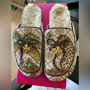 Tory Burch mules. Size 7.5
